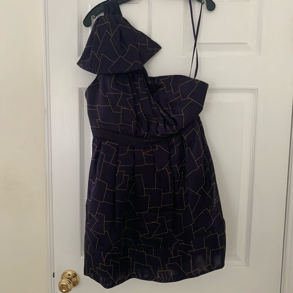 Thread Social sexy one shoulder cocktail dress